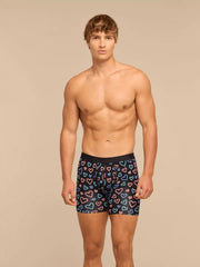 UltraModal™ Core Ball Caddy™ Boxer Brief w/ Fly | Electric Hearts 2.0
