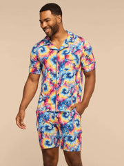 UltraModal™ Short Sleeve PJ Set - Men's | Cosmic