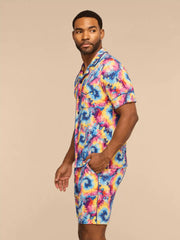 UltraModal™ Short Sleeve PJ Set - Men's | Cosmic