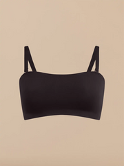 Seamless Bandeau Bralette | Black