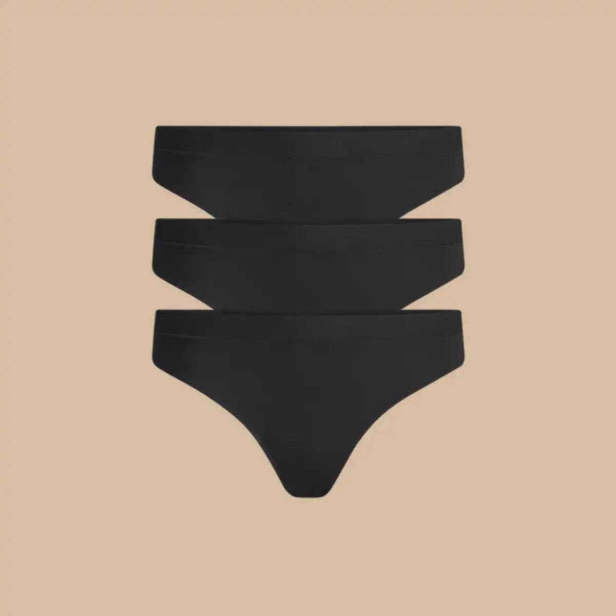 UltraModal™ FeelFree Thong 3-Pack | Black