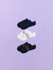 Essential Ankle Sock 3-Pack | White/Dark Sapphire/Black Pack