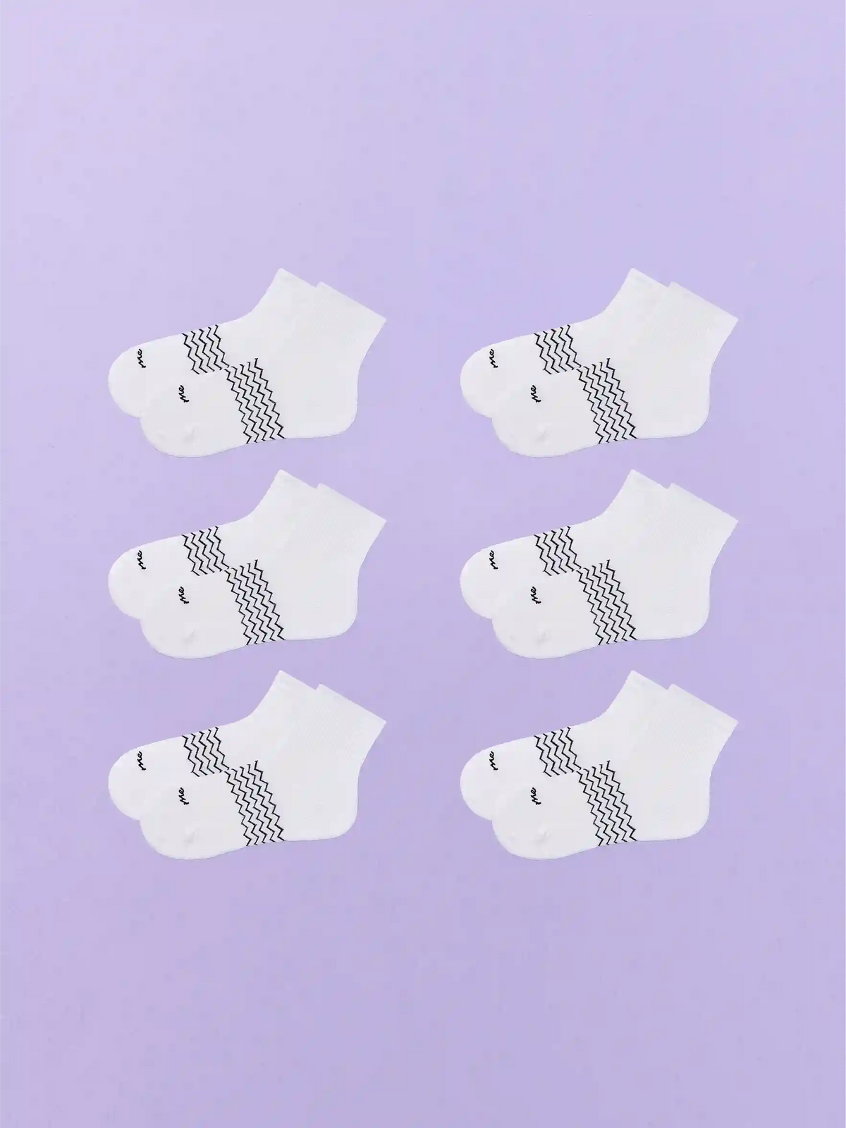 Essential Quarter Sock 6-Pack | White Pack