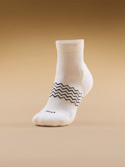 Essential Quarter Sock | White Stripe