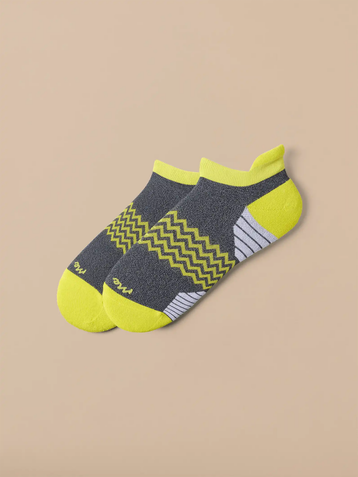 Active Ankle Sock | Electric Yellow/Grey