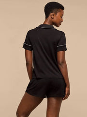UltraModal™ Short Sleeve PJ Set - Women's | Black