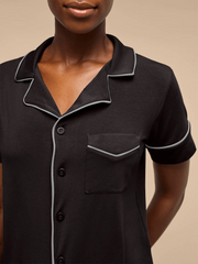 UltraModal™ Short Sleeve PJ Set - Women's | Black