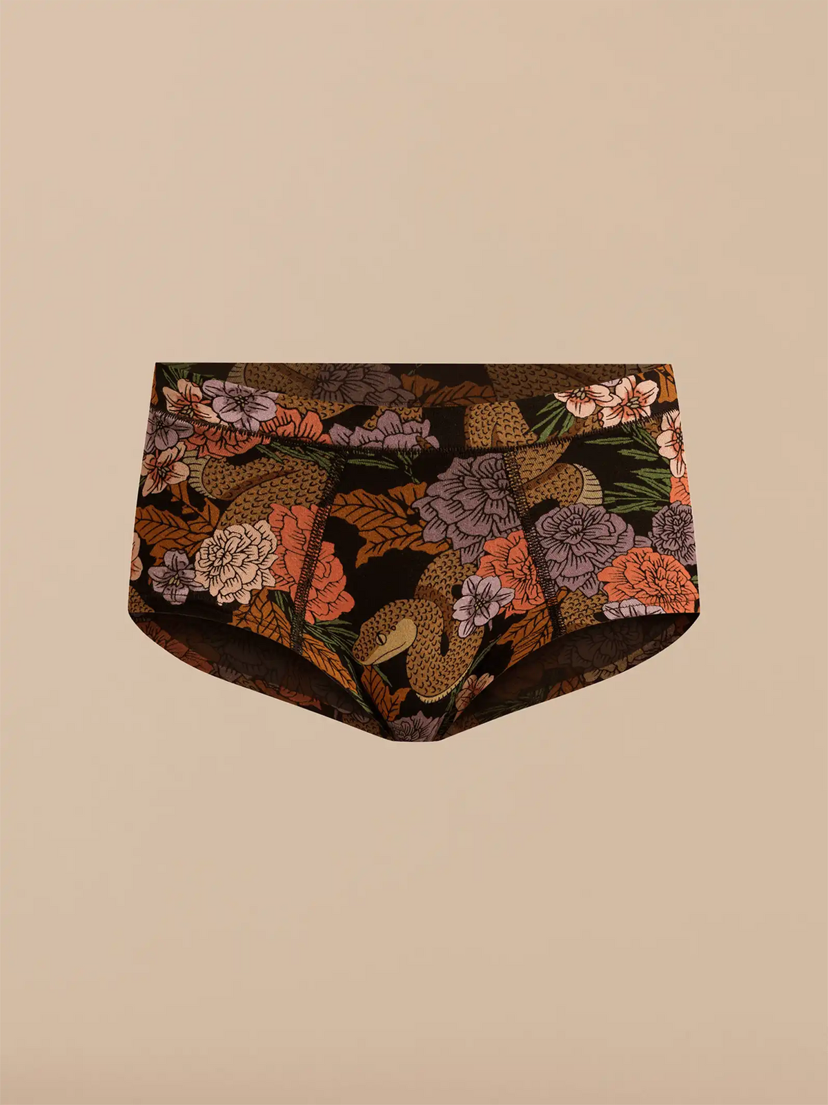 UltraModal™ FeelFree Cheeky Brief | Garden Snake