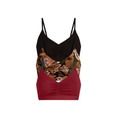 UltraModal™ FeelFree Ruched Bralette 3-Pack | Garden Snake Pack