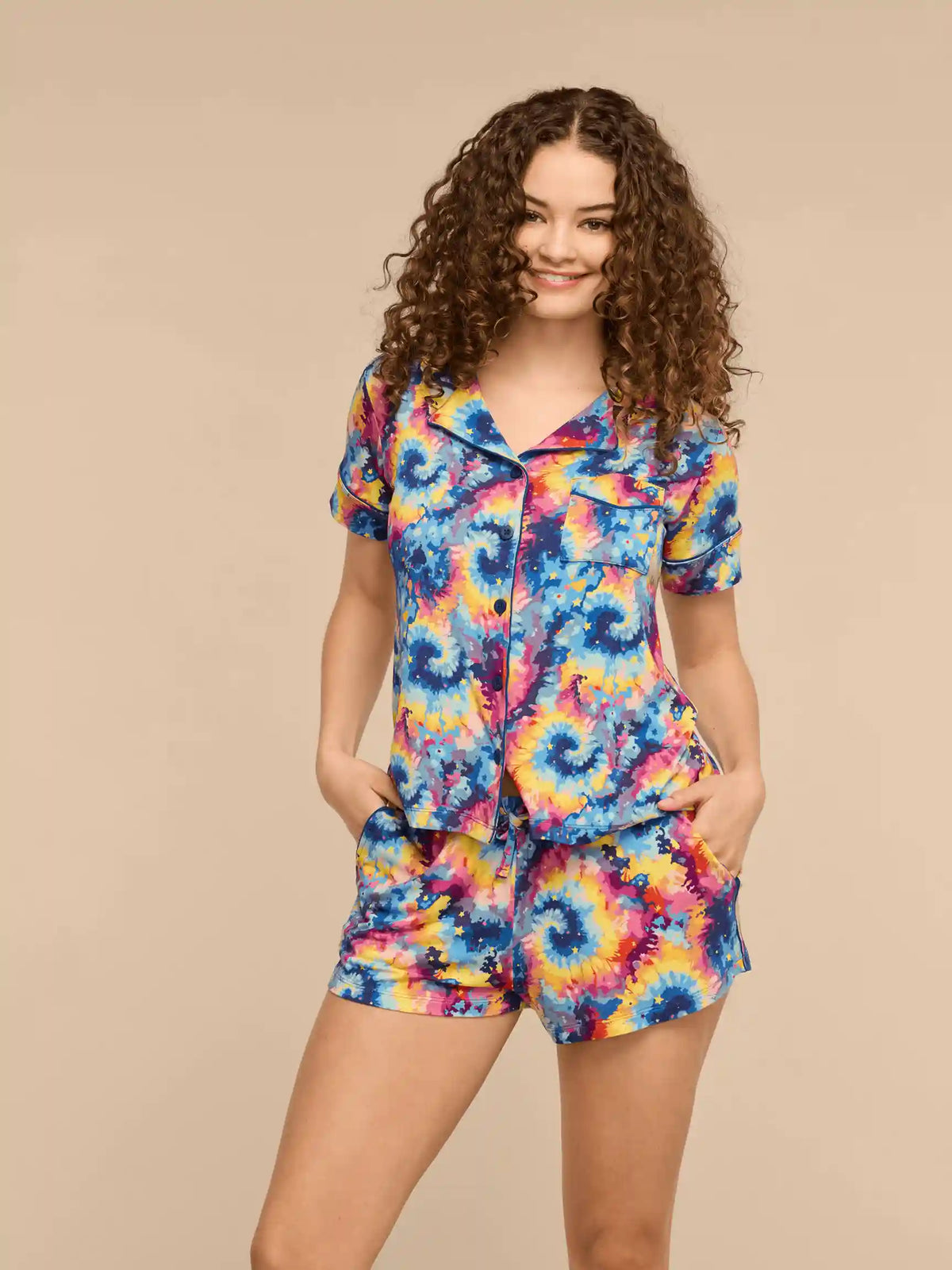 UltraModal™ Short Sleeve PJ Set - Women's | Cosmic