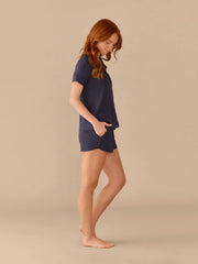 UltraModal™ Short Sleeve PJ Set - Women's | Dark Sapphire