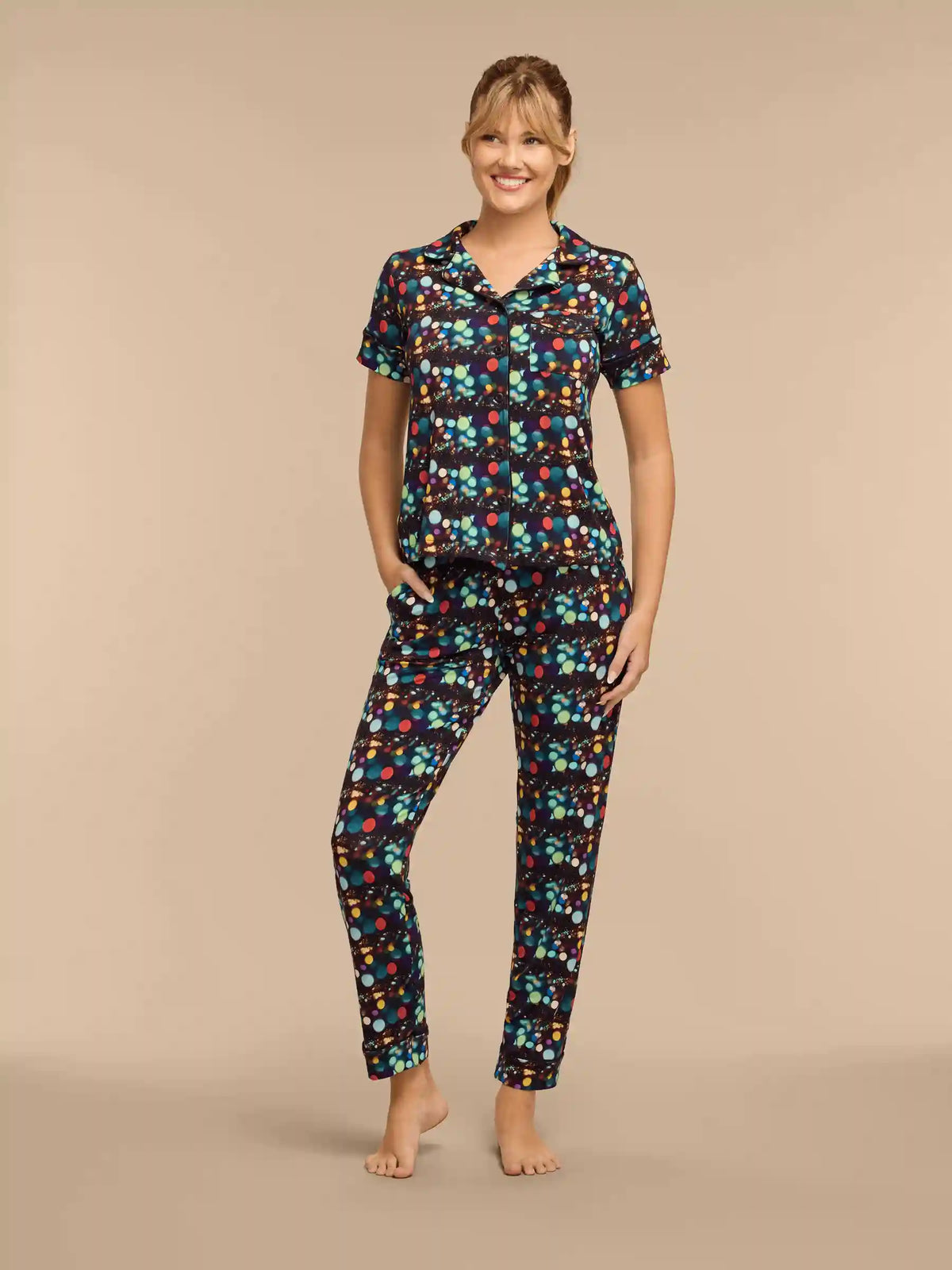 UltraModal™ Short Sleeve Pant PJ Set - Women's | Party Girl