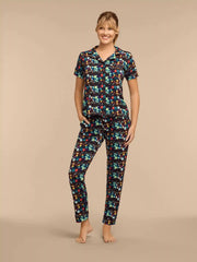 UltraModal™ Short Sleeve Pant PJ Set - Women's | Party Girl