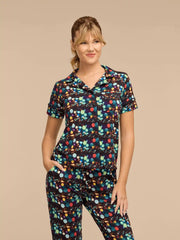 UltraModal™ Short Sleeve Pant PJ Set - Women's | Party Girl