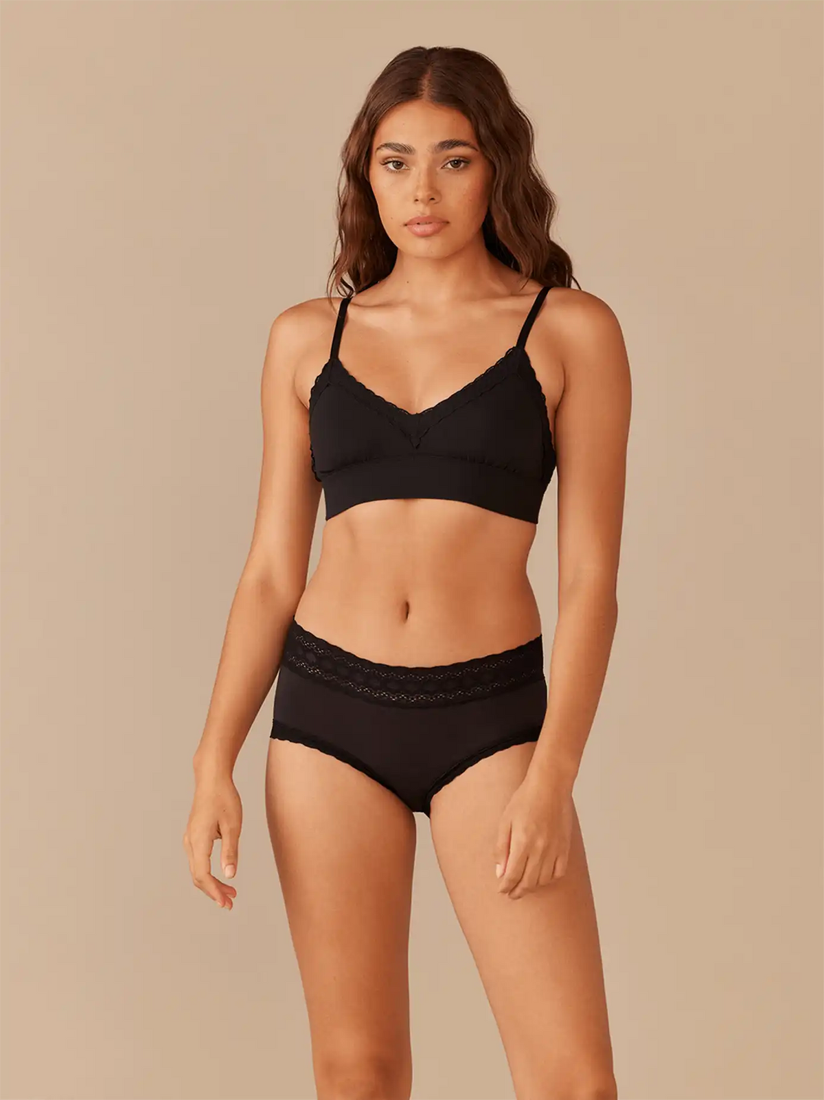 UltraModal™ Lace Hipster | Black
