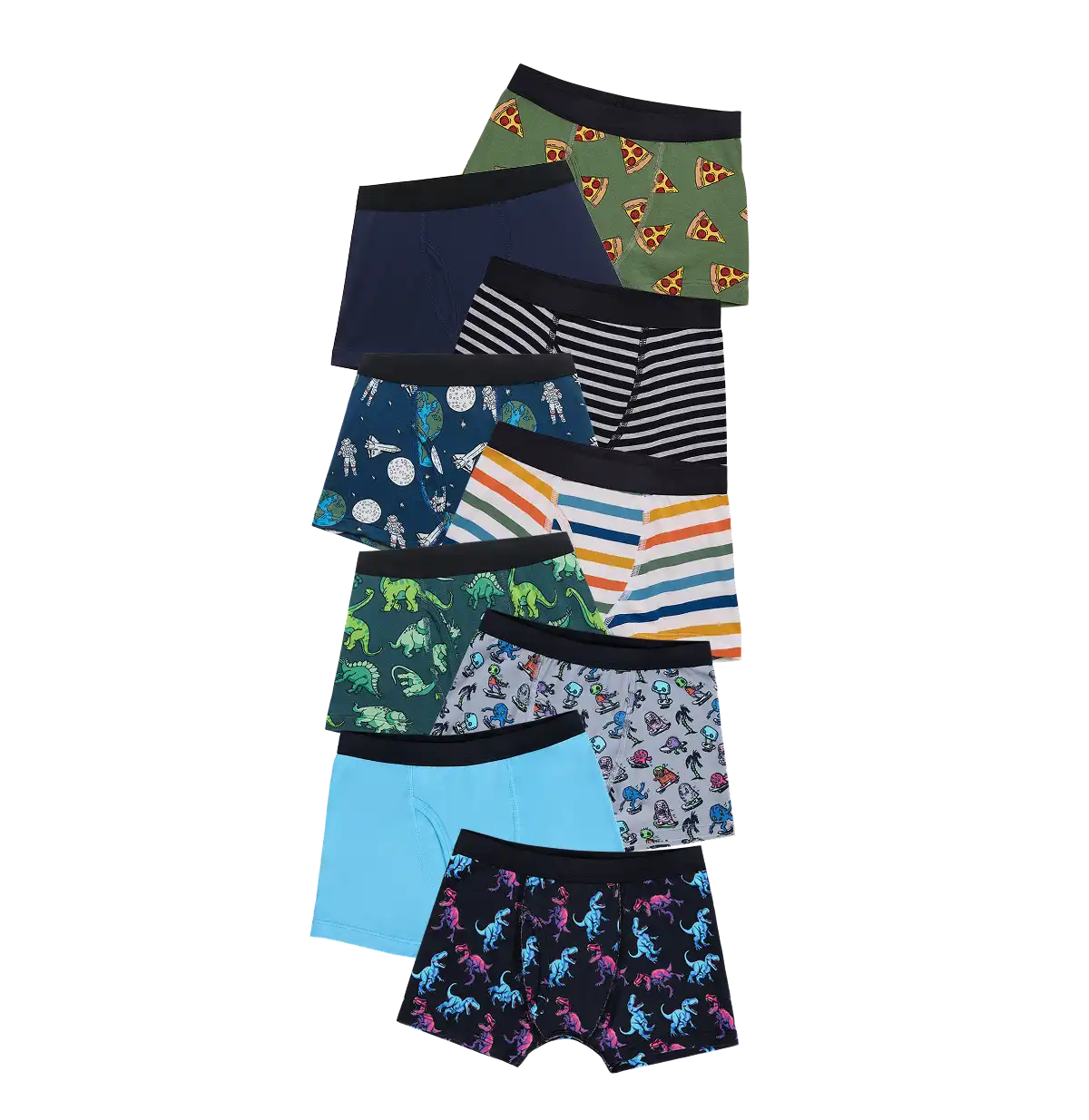 UltraModal™ Core Boys Boxer Brief 9-Pack | Wild Times